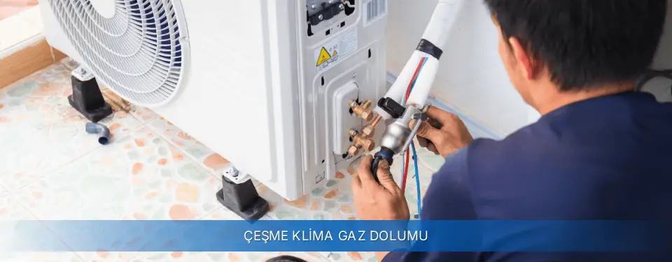 Çeşme İlçemi York Klima Gaz Dolumu